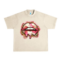 Sandshell volleyball lips Urban Heavy Tee - Zillion Design Studio