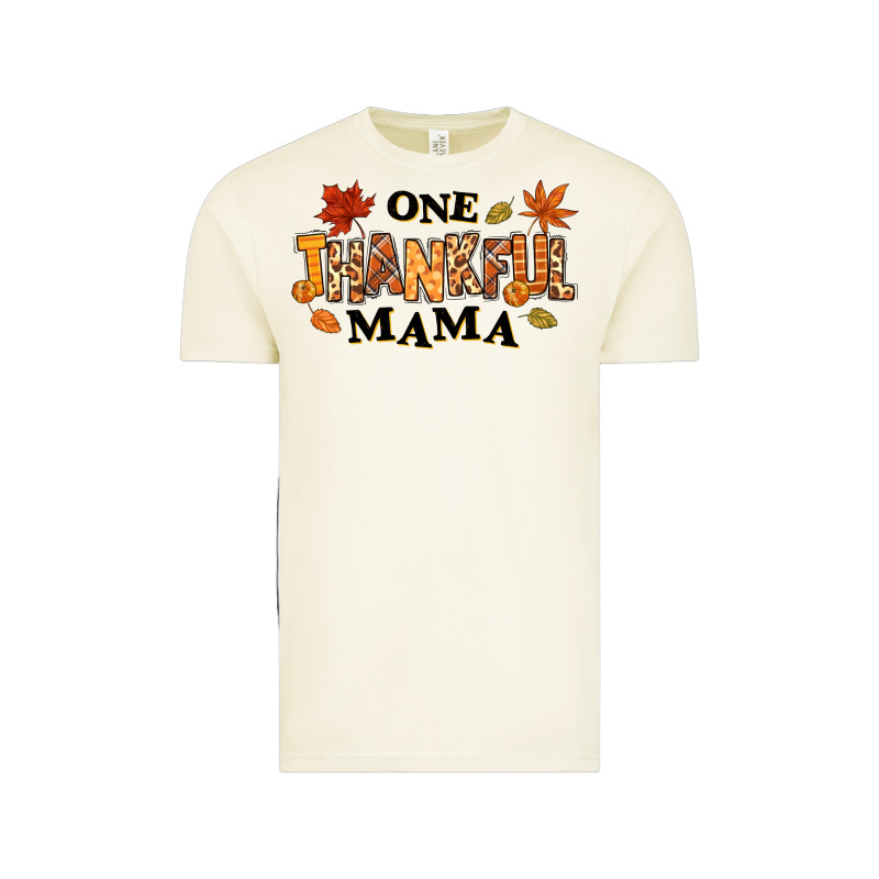 One Thankful Mama Vintage Tee by texasbilliewilder | Teevron
