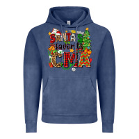 Vintage Denim santa's favorite cma Vintage Hoodie - Zillion Design Studio