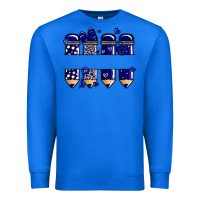 True Royal valentine's day school pencils navy blue Premium Sweatshirt - MaliasSmallBusiness
