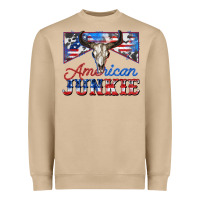 Mushroom American junkie Heavyweight Sweatshirt - Zillion Design Studio