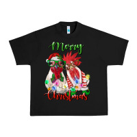 Black christmas roosters Urban Heavy Tee - RanaPortraitStore