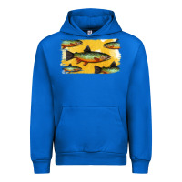 Cobalt Colorado Greenback Cutthroat Trout Fish Urban Hoodie - Bettercallsaul