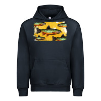 Navy Colorado Greenback Cutthroat Trout Fish Urban Hoodie - Bettercallsaul
