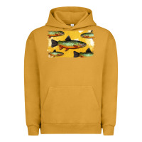 Pigment Peanut Butter Colorado Greenback Cutthroat Trout Fish Urban Hoodie - Bettercallsaul