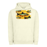 Pigment Pistachio Colorado Greenback Cutthroat Trout Fish Urban Hoodie - Bettercallsaul
