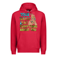Cardinal your nails say everything about you bbs Premium Hoodie - BundleAndBundleShop