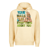Pina Colada your nails say everything about you bbs Premium Hoodie - BundleAndBundleShop