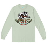 Matcha cowboy dad Long Sleeve Tee - CowhideDigitalArt