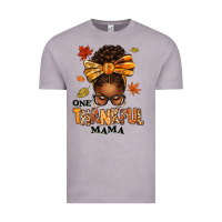 Vintage Zinc one thankful mama afro messy bun Vintage Tee - texasbilliewilder