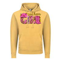 Vintage Mustard southern girl western Vintage Hoodie - texasbilliewilder