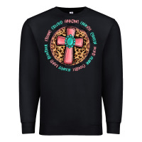 Black love myself cross Premium Sweatshirt - MaliasSmallBusiness