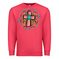 Cardinal love myself cross Premium Sweatshirt - MaliasSmallBusiness