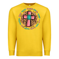 Lemon love myself cross Premium Sweatshirt - MaliasSmallBusiness