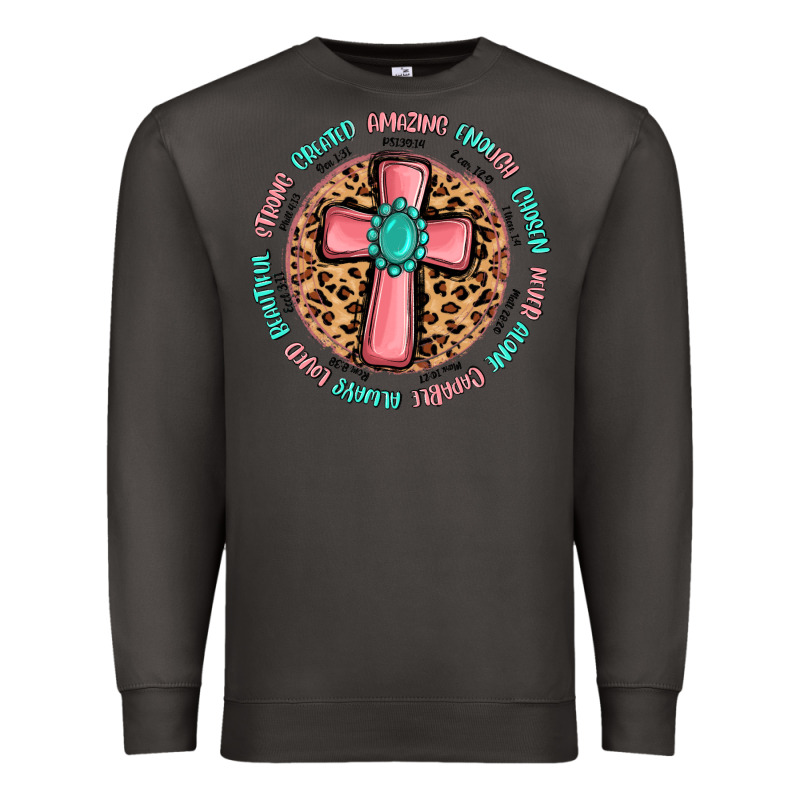 Love Myself Cross Premium Sweatshirt by MaliasSmallBusiness | Teevron