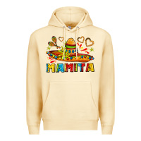 Pina Colada mamita and sombrero with lime flowers Premium Hoodie - AdoDesignShop