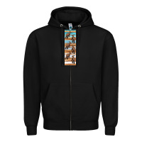 Black dinosaur parasaurolophus pen wrap Zipper Hoodie - Artiststas