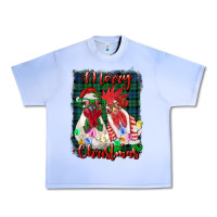 Grape Ice christmas roosters with background Urban Heavy Tee - RanaPortraitStore