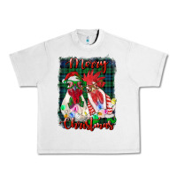 Lunar Rock christmas roosters with background Urban Heavy Tee - RanaPortraitStore