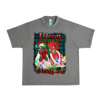 Tornado christmas roosters with background Urban Heavy Tee - RanaPortraitStore