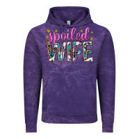 Cloud Purple spoiled wife Vintage Hoodie - texasbilliewilder