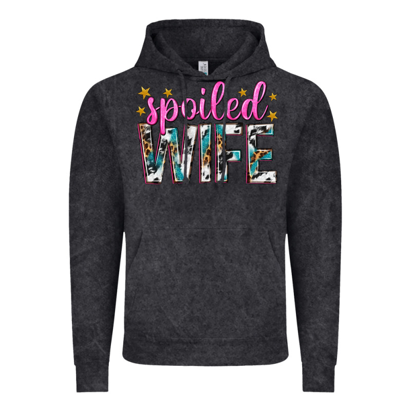 Spoiled Wife Vintage Hoodie by texasbilliewilder | Teevron