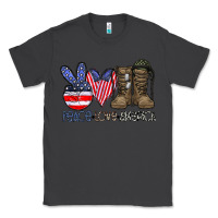 Smoke peace love america Classic Tee - CowhideDigitalArt