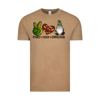 Vintage Coffee peace love gnomes christmas Vintage Tee - RanaPortraitStore