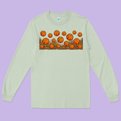 Leopard Basketball 16oz Libbey Glass Long Sleeve Tee Designed By Hra Design Shop