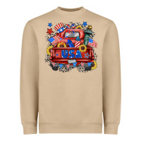 Mushroom usa truck Heavyweight Sweatshirt - Zillion Design Studio