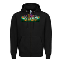 Black home sweet home libbey glass Zipper Hoodie - BundleAndBundleShop
