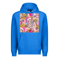True Royal christmas cake and pink mug seamless pattern bbs Premium Hoodie - BundleAndBundleShop