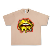 Burro softball lips Urban Heavy Tee - Zillion Design Studio