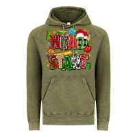 Vintage Olive head start christmas Vintage Hoodie - Zillion Design Studio