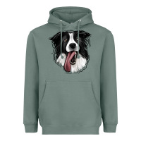Border Collie Heavyweight Hoodie | Teevron