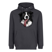 Smoke Border Collie Heavyweight Hoodie - Jasminsmagicworld