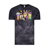Cloud Black easter day coffee cups Vintage Tee - Zillion Design Studio