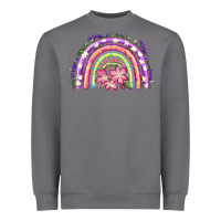 Storm Easter Floral Spring Rainbow Heavyweight Sweatshirt - RanaPortraitStore