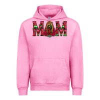 Fuchsia Pink Mom with Floral Aztec and Leopard Background Urban Hoodie - Bettercallsaul