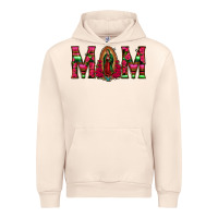 Sandshell Mom with Floral Aztec and Leopard Background Urban Hoodie - Bettercallsaul