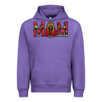 Tulip Mom with Floral Aztec and Leopard Background Urban Hoodie - Bettercallsaul
