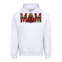 White Mom with Floral Aztec and Leopard Background Urban Hoodie - Bettercallsaul
