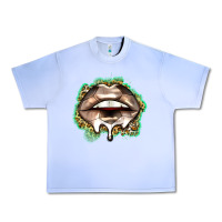 Grape Ice soccer lips Urban Heavy Tee - Zillion Design Studio