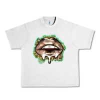 Lunar Rock soccer lips Urban Heavy Tee - Zillion Design Studio