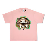 Salmon soccer lips Urban Heavy Tee - Zillion Design Studio