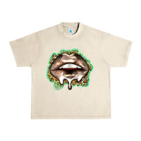 Sandshell soccer lips Urban Heavy Tee - Zillion Design Studio