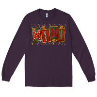 Plum mini christmas Long Sleeve Tee - FaDigitalArtStudio
