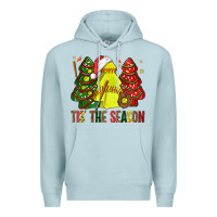 Blue Mist tis' the season softball christmas cakes bbs Premium Hoodie - BundleAndBundleShop