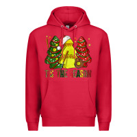 Cardinal tis' the season softball christmas cakes bbs Premium Hoodie - BundleAndBundleShop