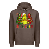 Coffee tis' the season softball christmas cakes bbs Premium Hoodie - BundleAndBundleShop